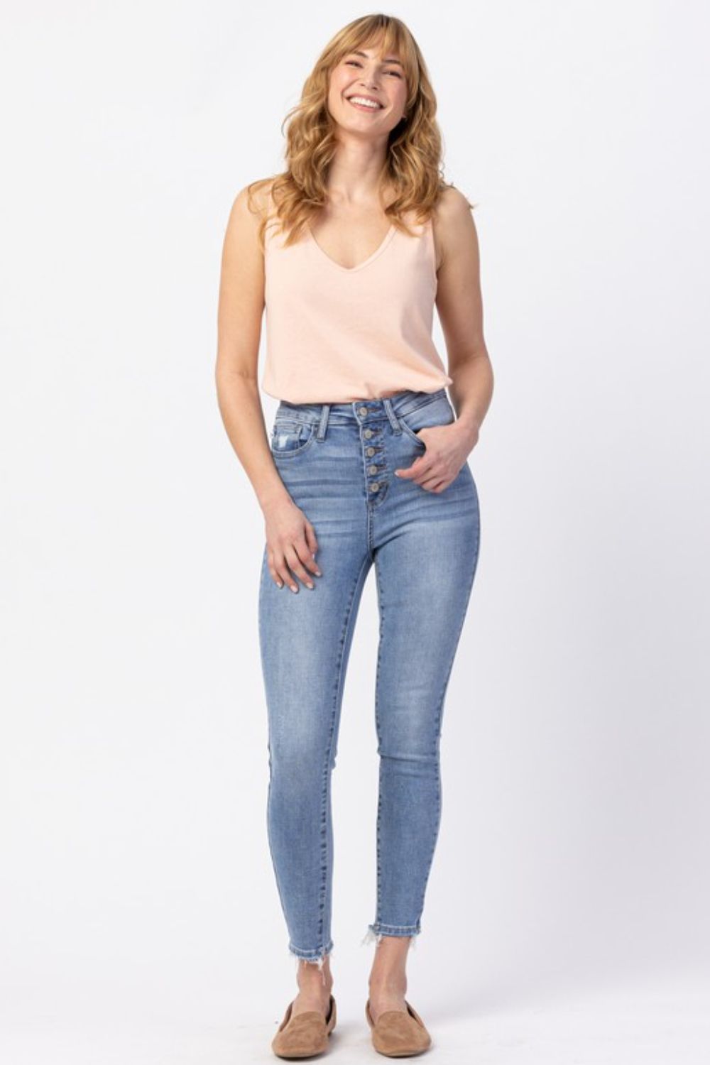 Button Fly Jeans