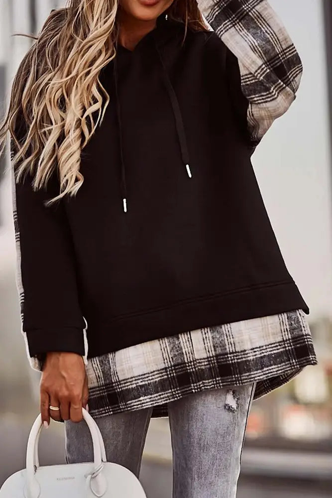 Patchwork Hoodie